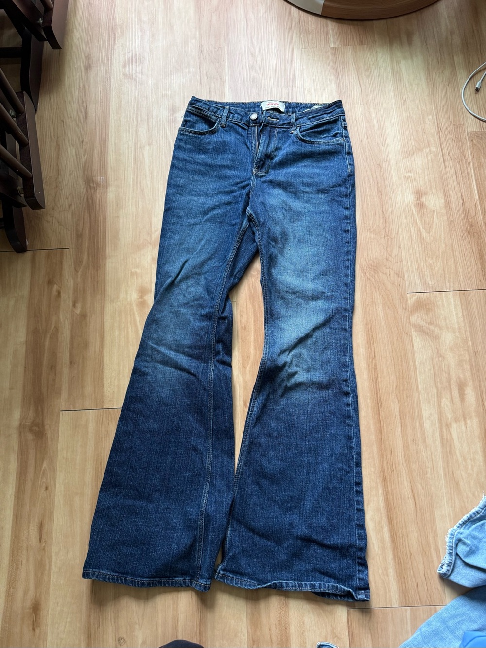 Wrangler Women's Dark Blue Bootcut Jeans - Picture 4 of 4